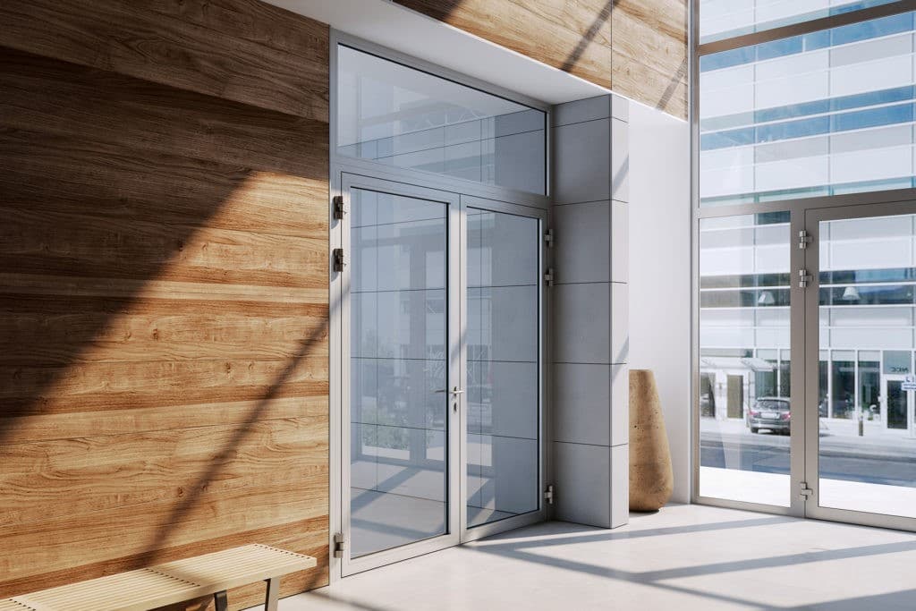 Porte pare-flamme Aluminium