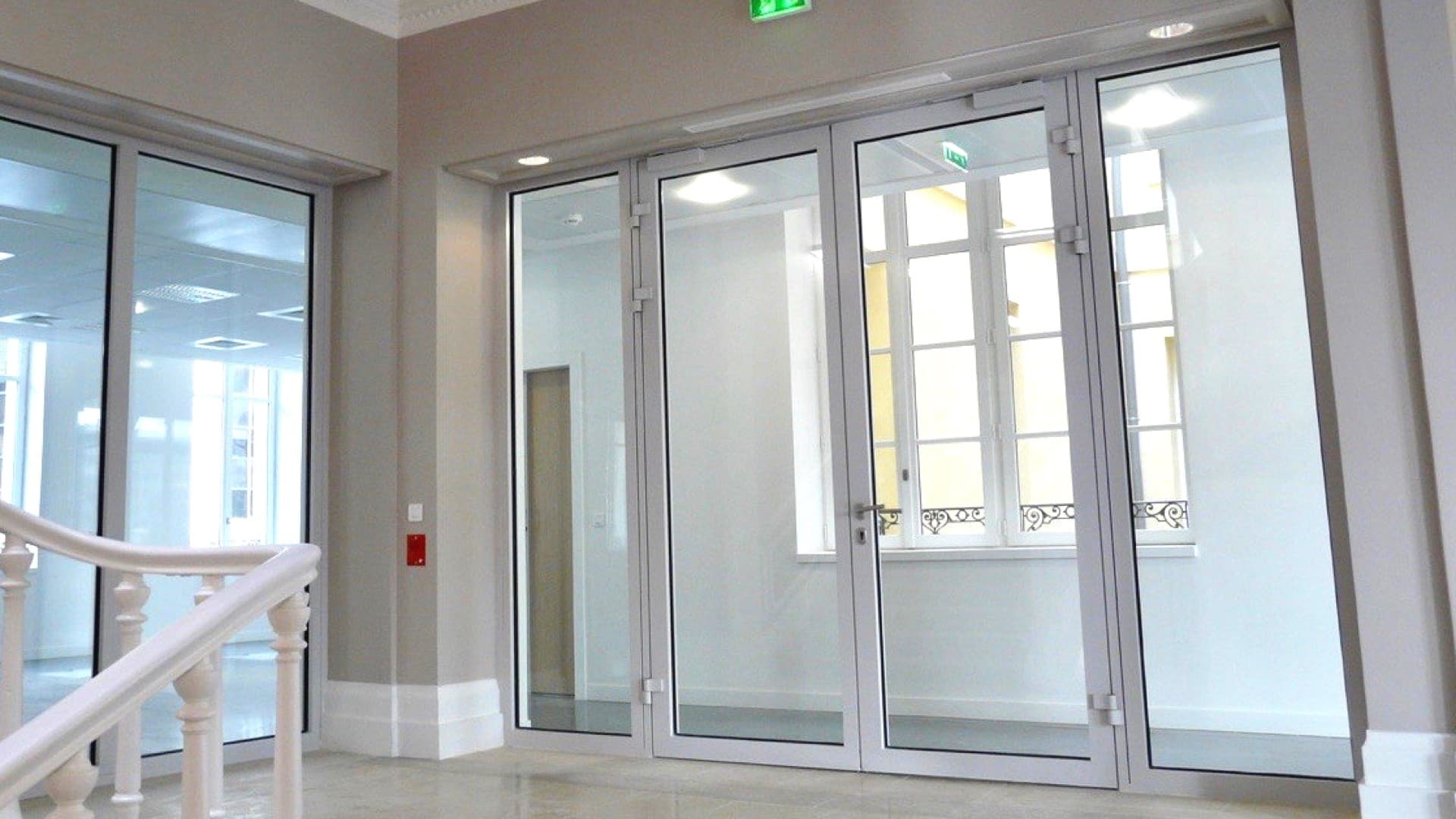 Porte coupe-feu Aluminium